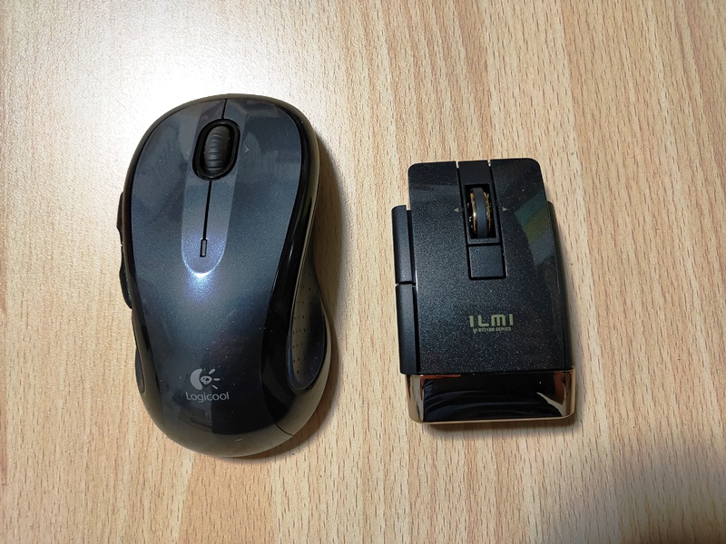 Logicool　M510との大きさ比較