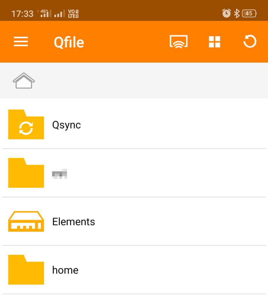 Qfile　アクセス成功