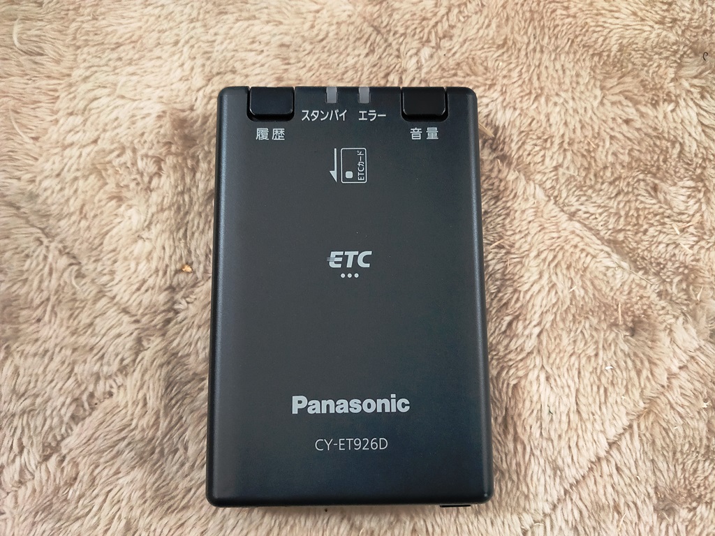 パナソニック ETC1.0 CY-ET926D　本体