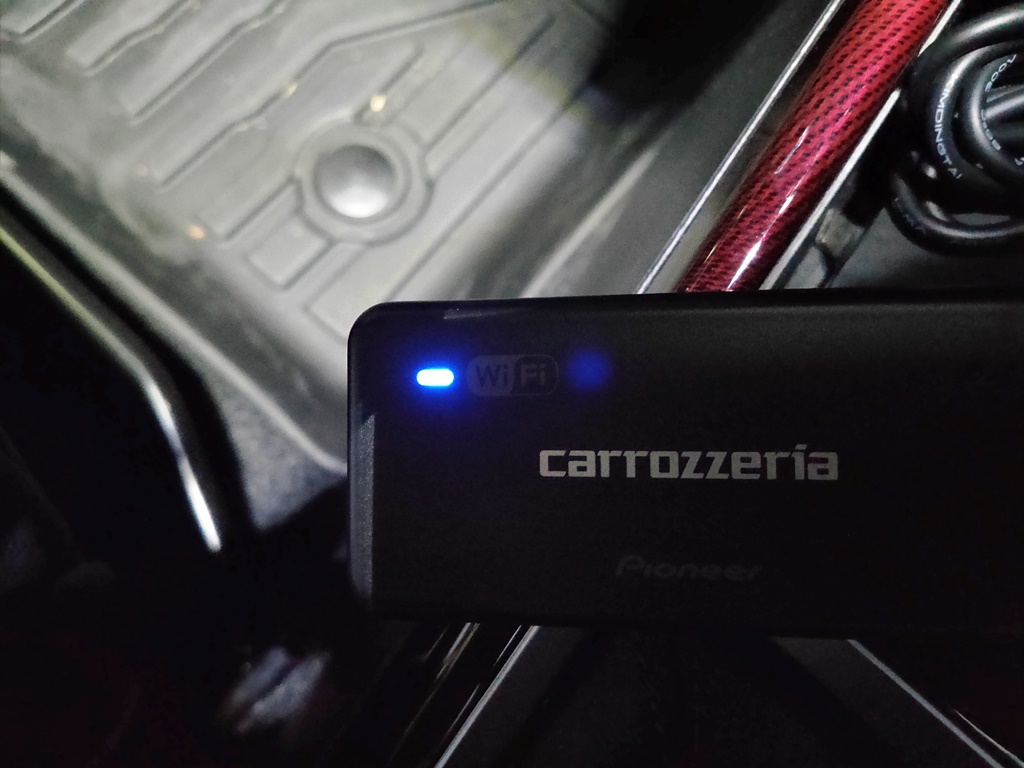 カロッツェリア DCT-WR100D 車内Wi-Fi　使用可能