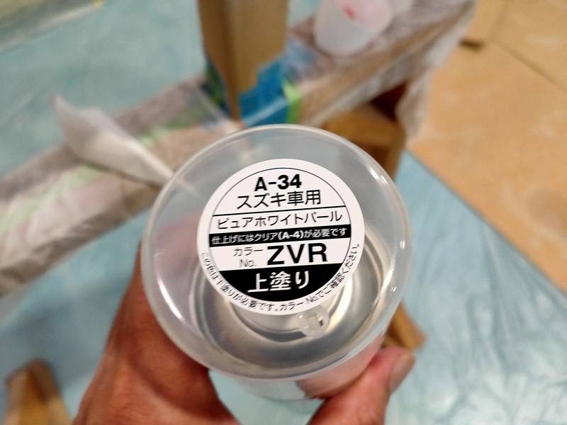 【ZC33S】リザルトジャパン テールゲートスポイラー塗装