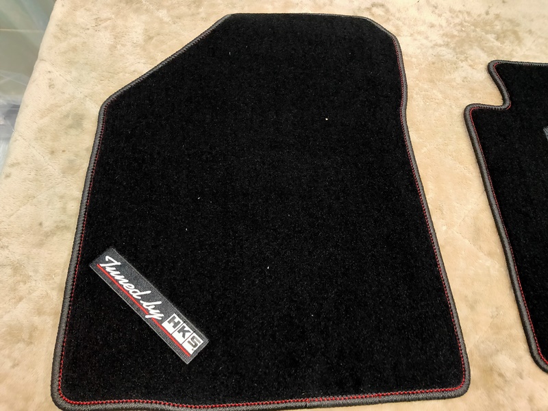 HKS フロアマット フロントセット スイフトスポーツ ZC33S FLOOR MAT FRONT SET SWIFT SPORT 51007-AK400 BK