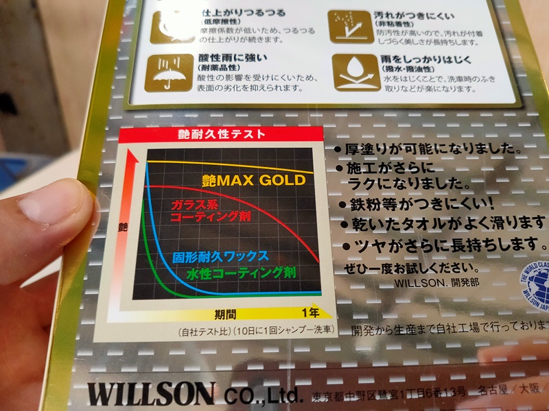 ウイルソン 艶Max GOLD