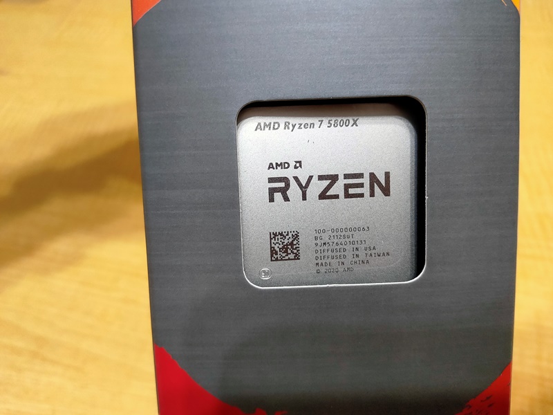 AMD　Ryzen7　5800X　CPU