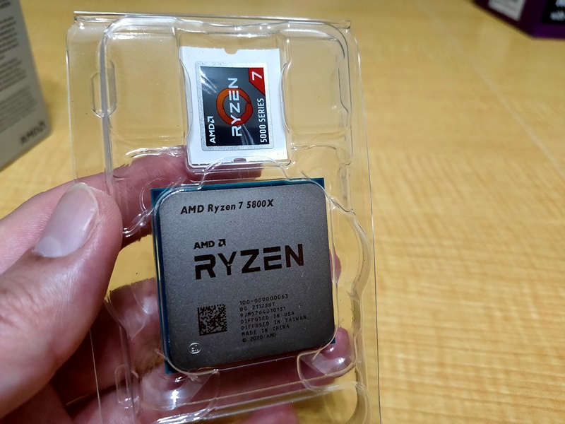 AMD　Ryzen7　5800X　CPU