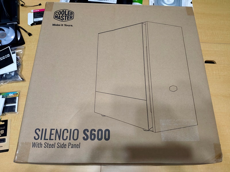 Cooler Master Silencio S600 静音型 ミドルタワー PCケース CS7616 MCS-S600-KN5N-S00