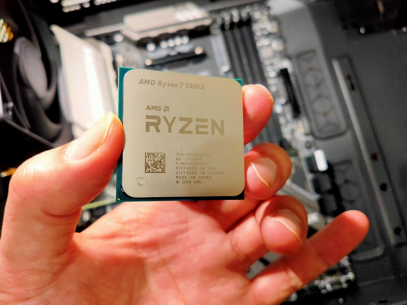 【自作PC】CPUについて（Ryzen7 5800Xの仕様とレビュー）