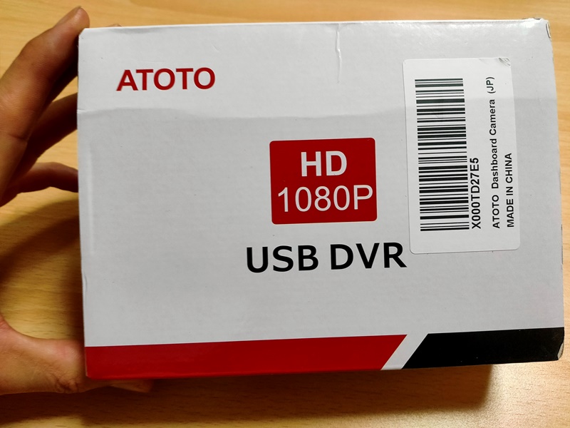 【ドラレコ】ATOTO S6・S8用フロントカメラ AC-44P2レビュー