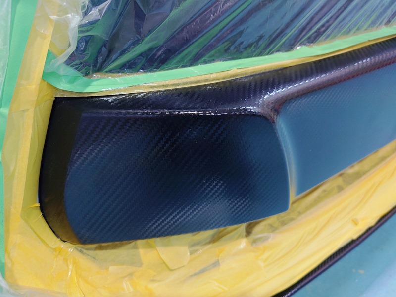 スイフトスポーツ(ZC33S)のカーボン調未塗装樹脂は塗装してしまうのが最善かも!?