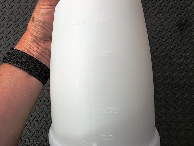 iK e FOAM PRO 2 タンク目盛り