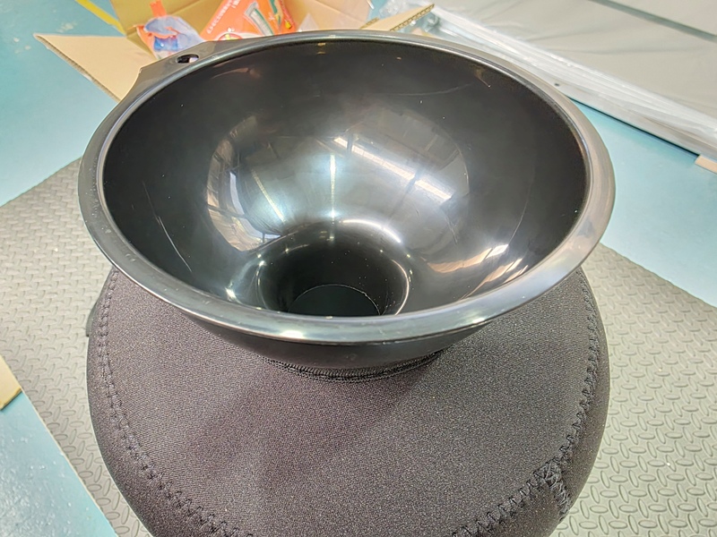 ガラコート 洗車用純水器 イオン交換樹脂を入れる準備