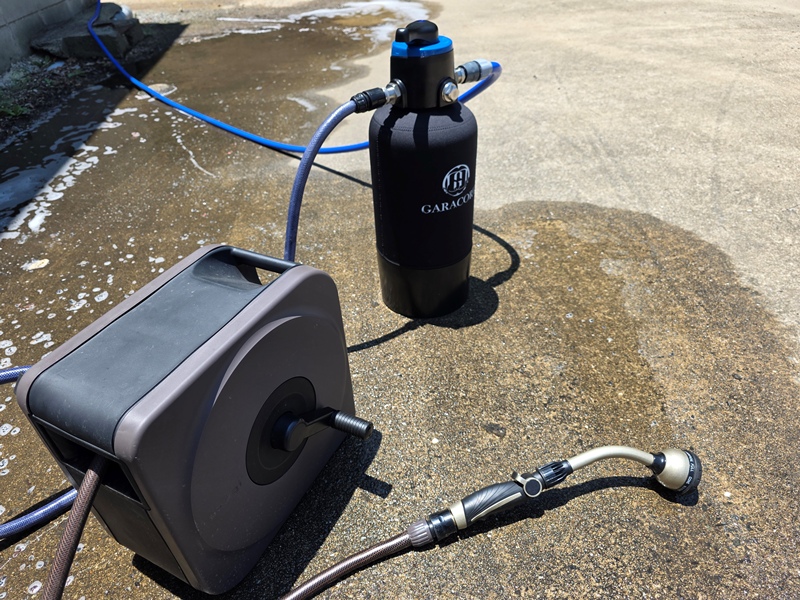 ガラコート 洗車用純水器 準備完了