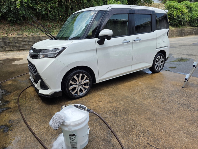 シャンプー洗車