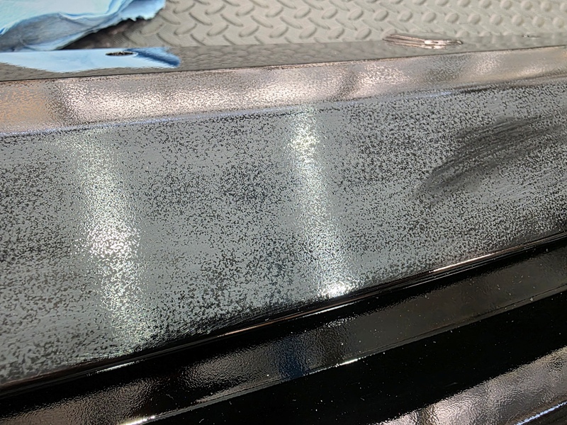 ウレタンクリア塗装面 研磨