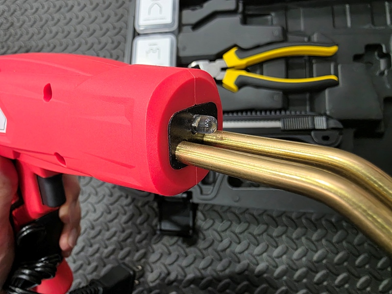 プラスチック溶接機・ホットステープル LEDライト