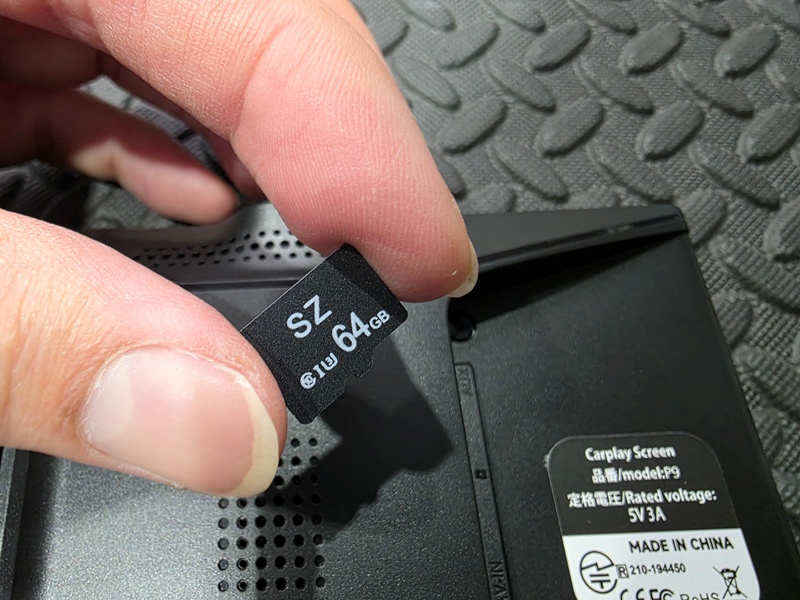 11.5インチ ディスプレイオーディオ(ドラレコ付き)SDカード