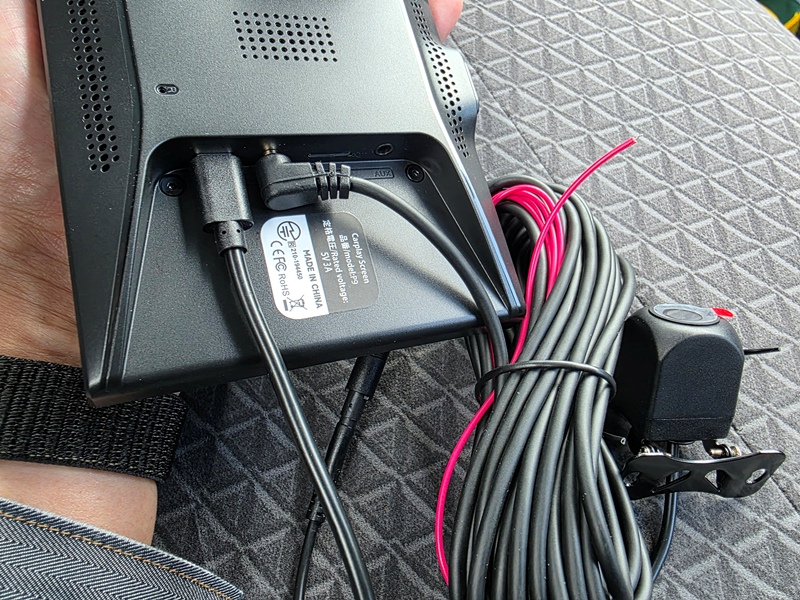 11.5インチ ディスプレイオーディオ(ドラレコ付き) 仮配線