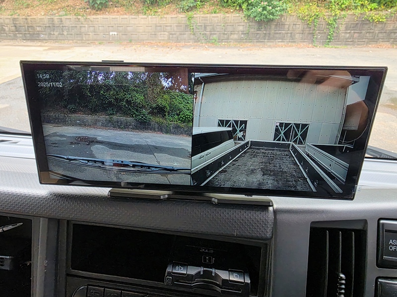 11.5インチ ディスプレイオーディオ(ドラレコ付き) カメラ画像