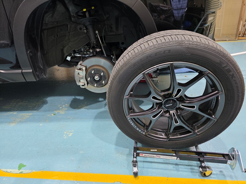 タイヤリフター『クルピタ丸』2台目施工