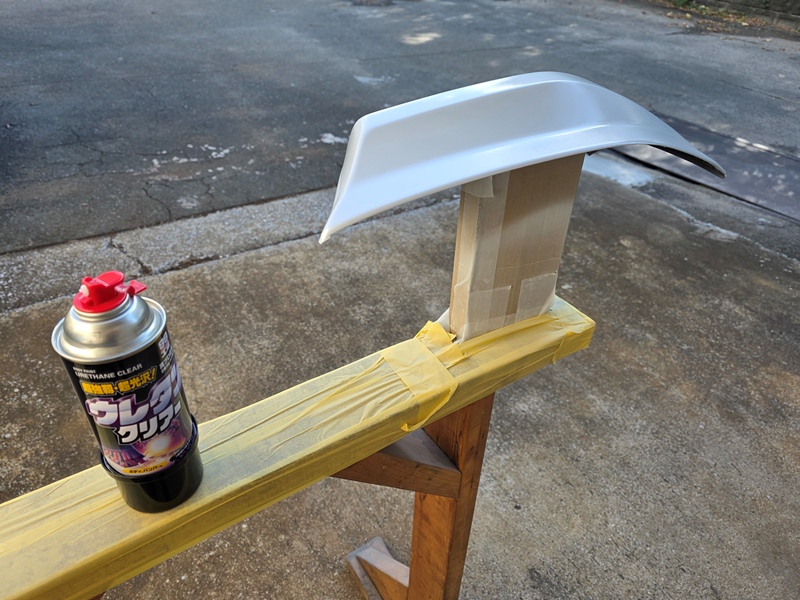 アウトランダーPHEV　フロントアンダーガーニッシュ 塗装