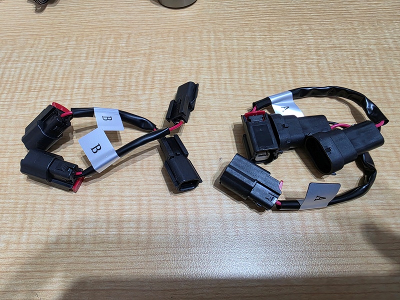 エフシーエル アウトランダー用 2色切替 フォグランプ 付属ケーブル