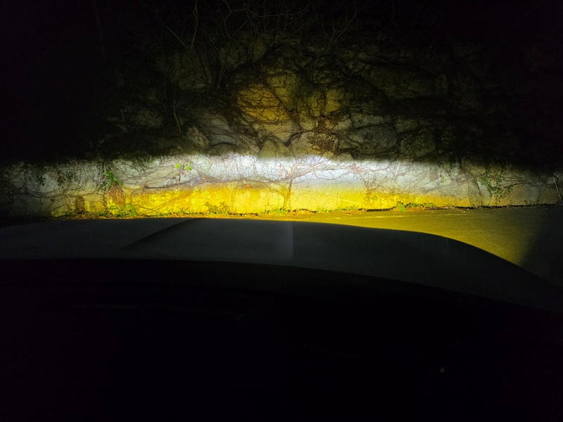 エフシーエル アウトランダー用 2色切替 フォグランプ 点灯確認